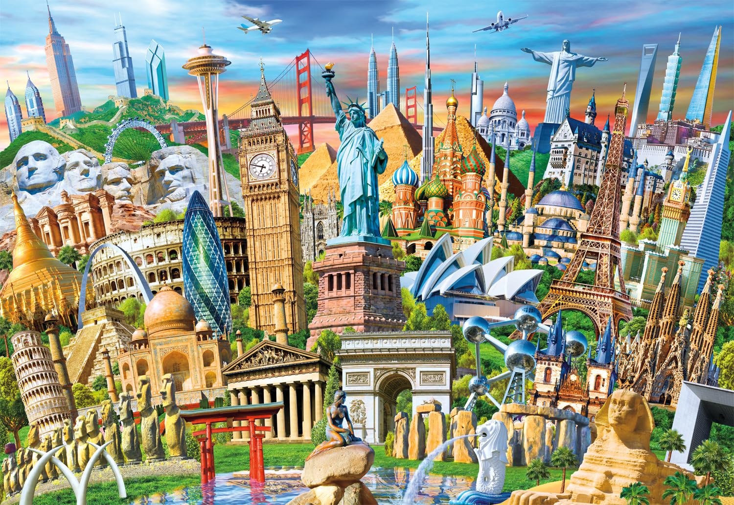 1500 - 2000 Piece Puzzles