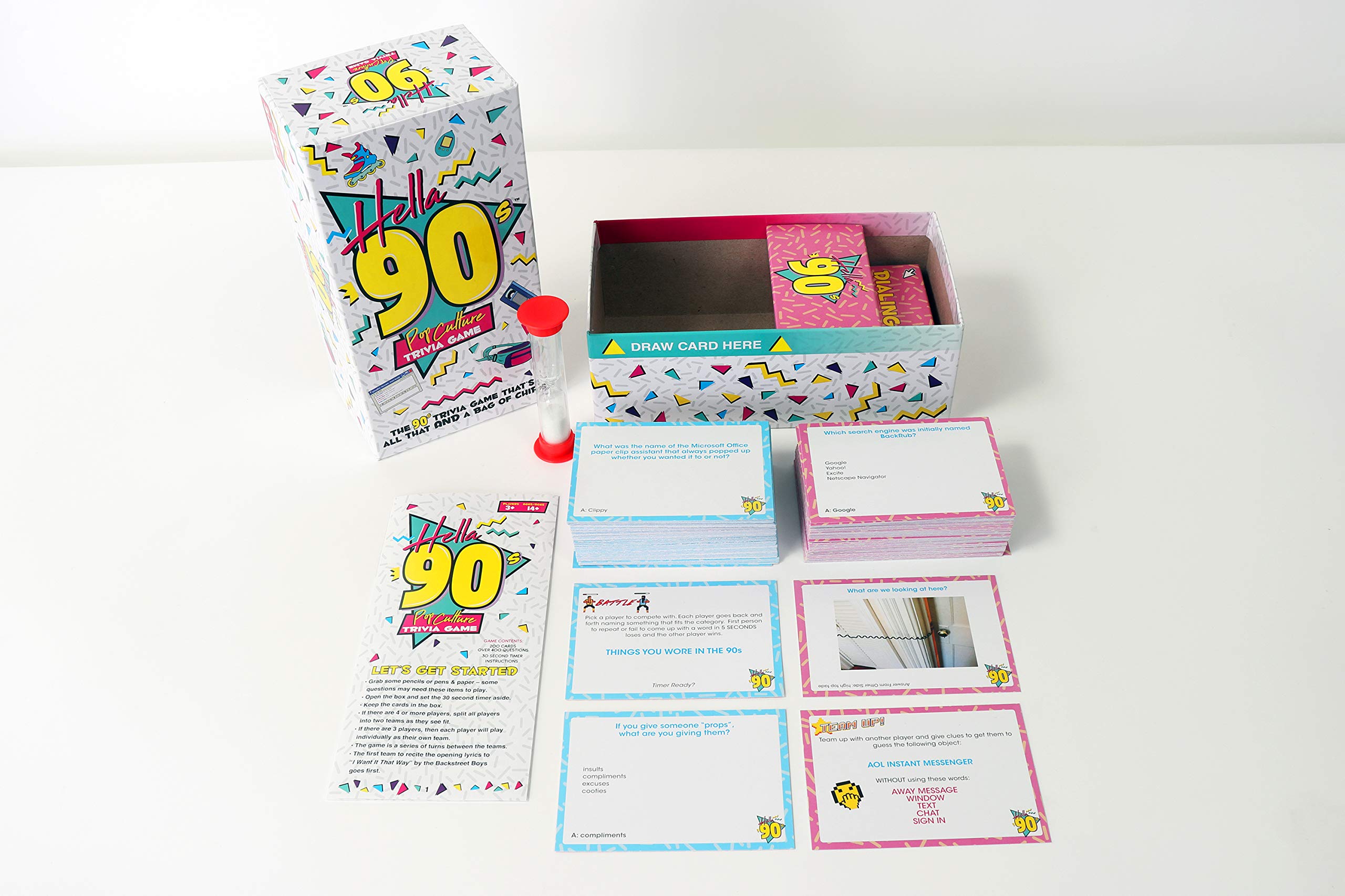Buffalo Games Hella 90's - Pop Culture Trivia Game Brown - Image 3