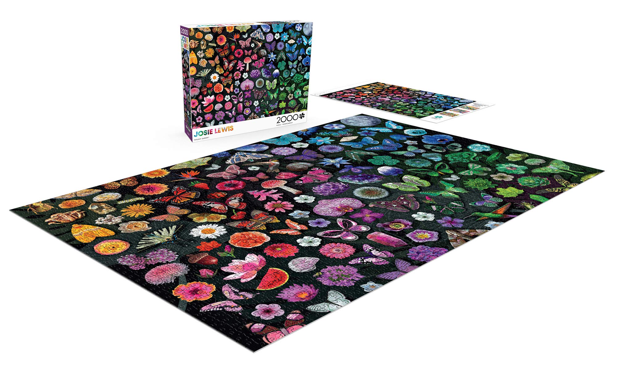 Buffalo Games - Josie Lewis - Twilight Garden - 2000 Piece Jigsaw Puzzle for Adults Challenging Puzzle Perfect for Game Nights - Image 4