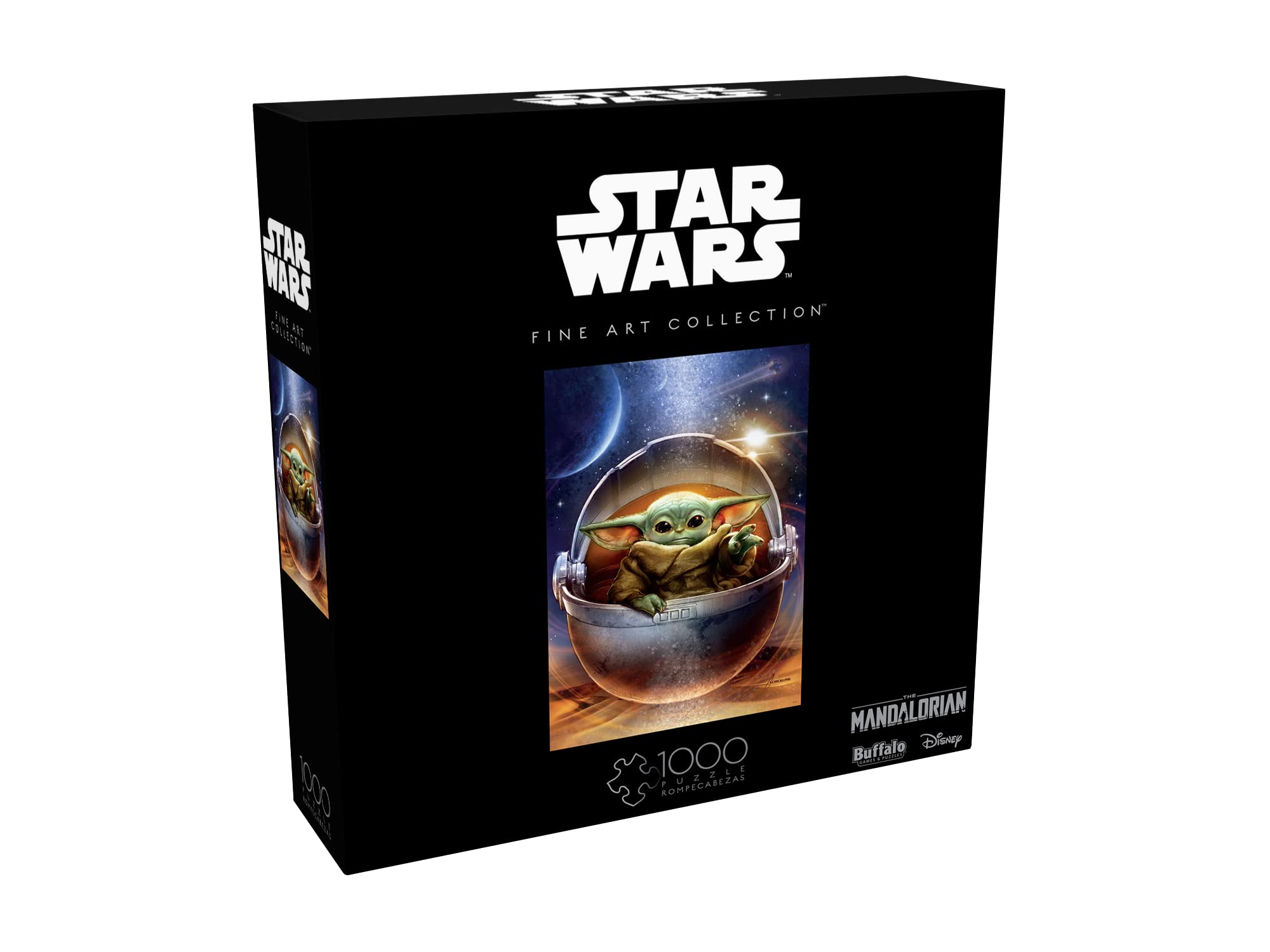 Buffalo Games - Star Wars - Galactic Child - 1000 Piece Jigsaw Puzzle for Adults Challenging Puzzle Perfect for Game Nights - Finished Puzzle Size is 26.75 x 19.75 - Image 3