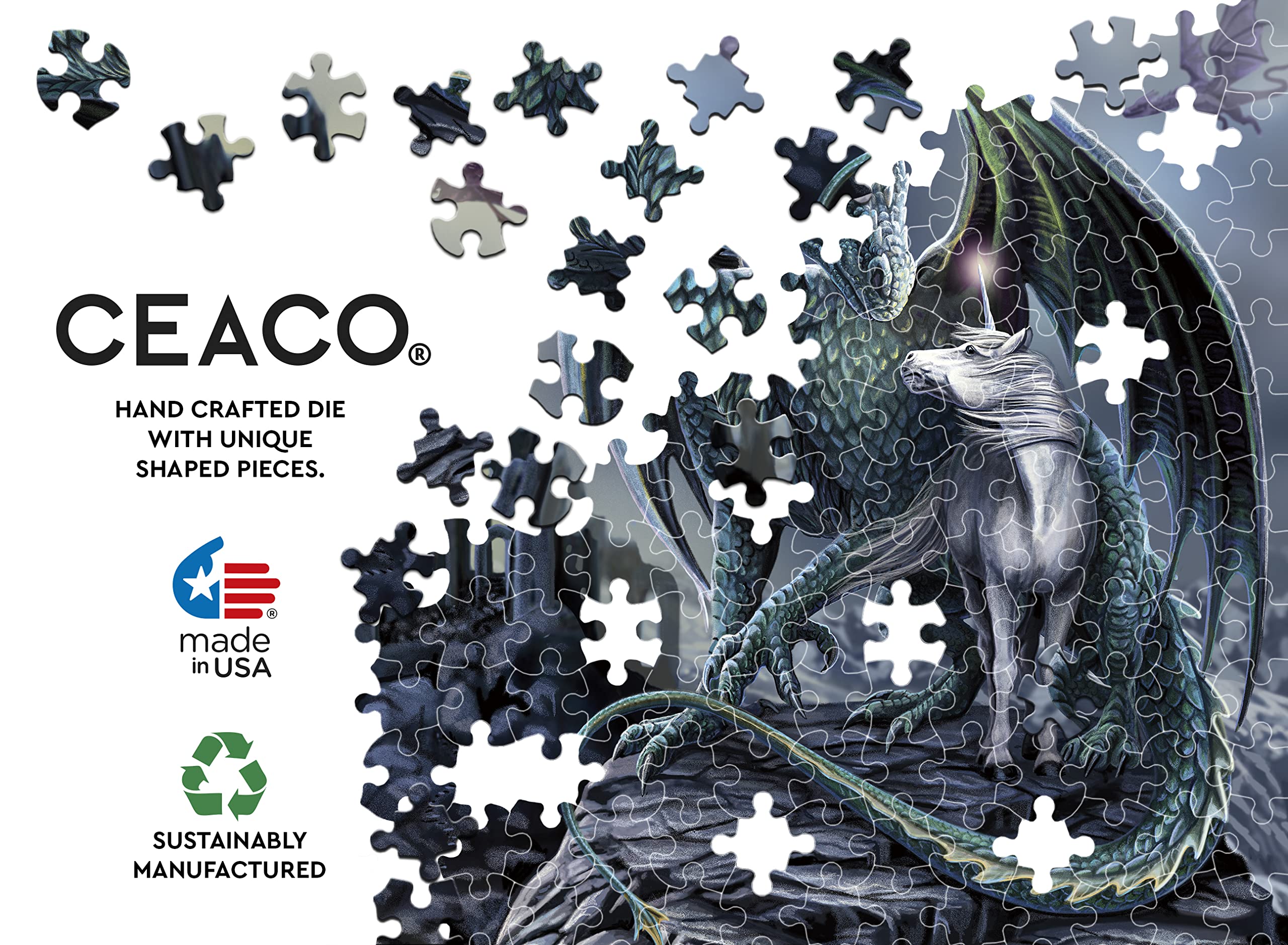 Ceaco - Fantasy - Protector of Magic Jigsaw Puzzle - 750 Piece Jigsaw Puzzle - Image 8