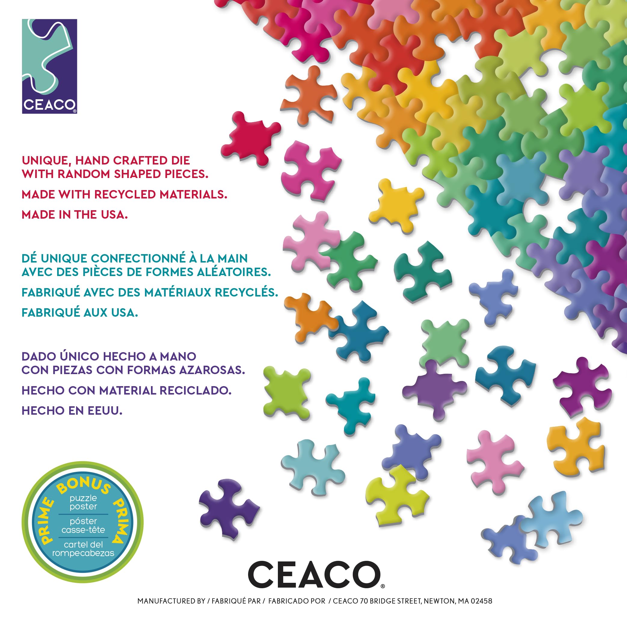 Ceaco - Pop of Color - 750 Piece Jigsaw Puzzle - Image 6